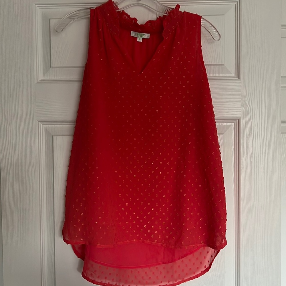 Jade Tangerine & Gold Blouse / Size: M